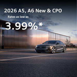 A5, A6 Finance Offers 3.99%